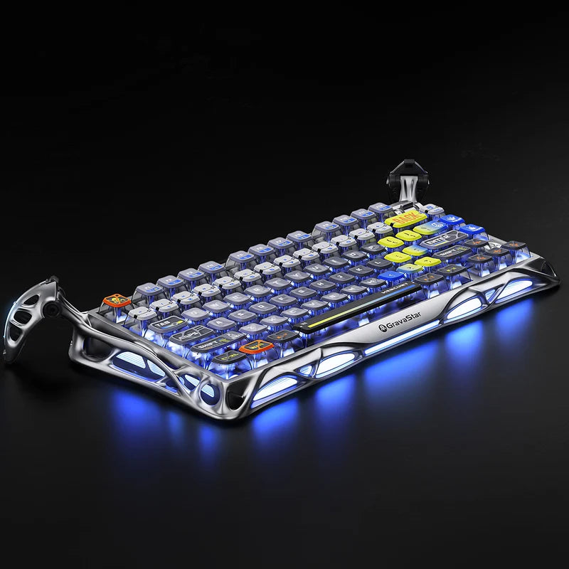 GravaStar Mercury K1 Pro Interstellar Silver | 75% Mechanical