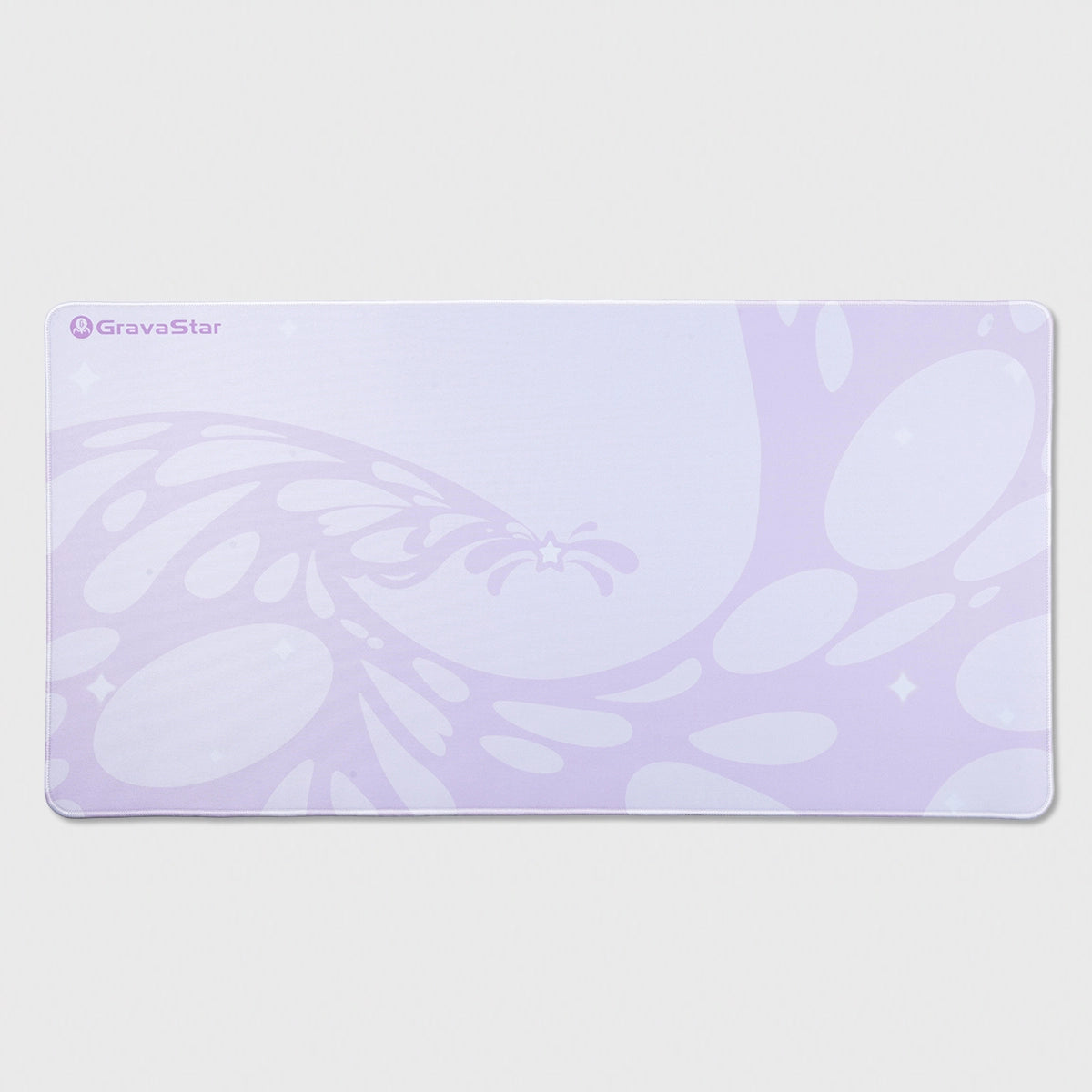 Gravastar Gaming Mouse Pad - Black/White