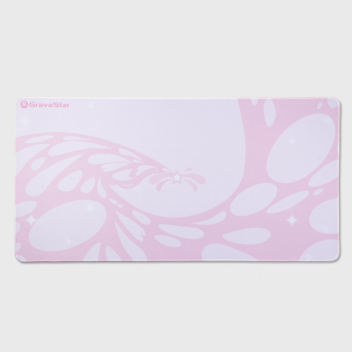 Gravastar Gaming Mouse Pad - Black/White