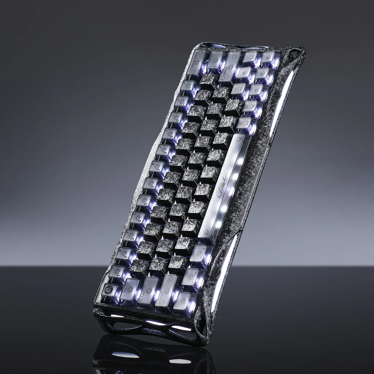 【新品未使用】GravaStar V60 PRO Mercury V60 Pro Special Edition - Cyber Frost Black