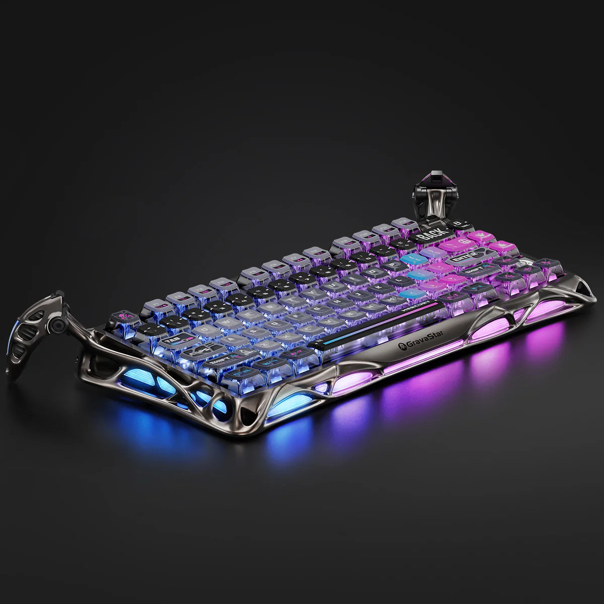 Level Up Your Gaming with Mercury K1 Pro Cyberpunk

Step into the future of gaming with the Mercury K1 Pro Gaming Keyboard - Cyberpunk Special Edition. This isn't just another keyboard – it's your gateway to gaming supremacy.