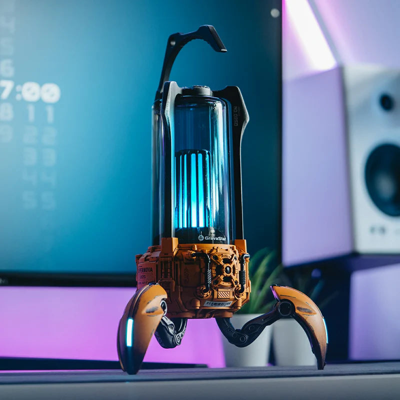 Supernova Bluetooth Speaker - War Damaged Yellow
